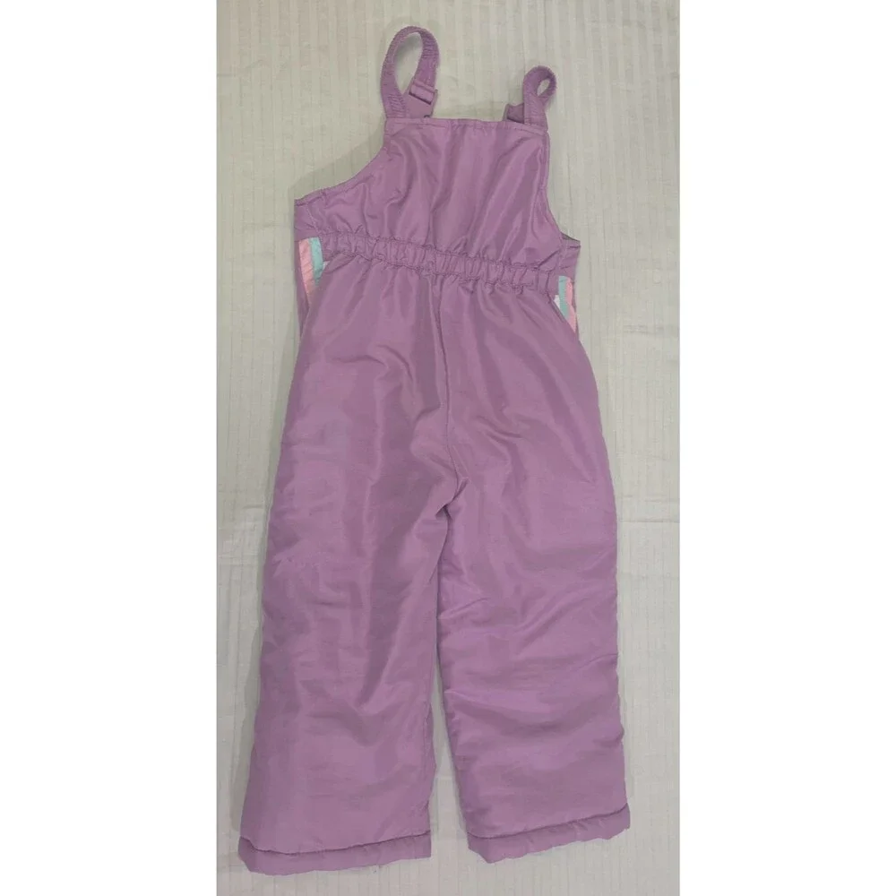 OSHKOSH GIRLS SNOW SKI BIB PANTS OVERALLS SIZE 4T